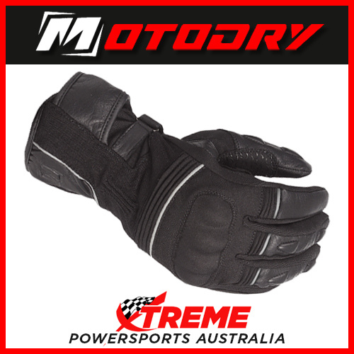 Motorcycle Gloves Everest Black Motodry X-Small