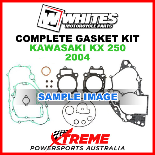 Whites Kawasaki KX250 2004 Complete Top Bottom Gasket Kit