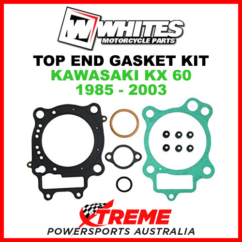 Whites Kawasaki KX60 KX 60 1985-2003 Top End Rebuild Gasket Kit