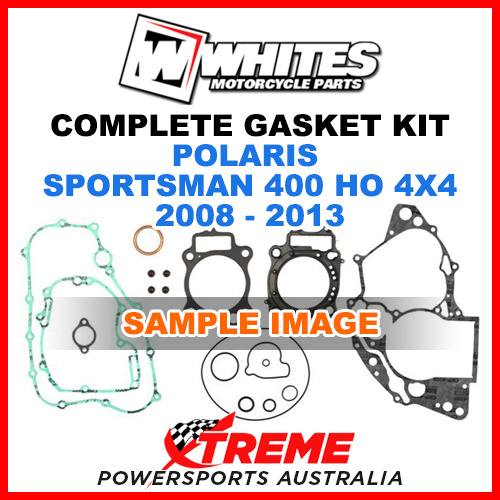 Whites Polaris Sportsman 400 HO 4x4 2008-2013 Complete Top Bottom Gasket Kit