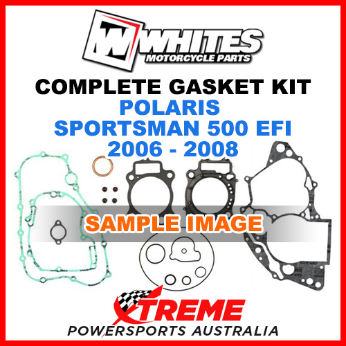 Whites Polaris Sportsman 500 EFI 2006-2008 Complete Top Bottom Gasket Kit