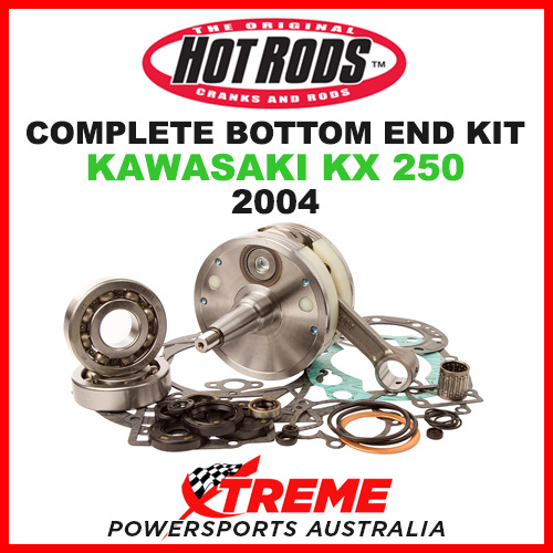 Hot Rods Kawasaki KX250 KX 250 2004 Complete Bottom End Kit CBK0057