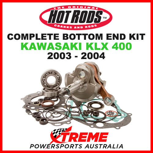 Hot Rods Kawasaki KLX400 KLX 400 2003-2004 Complete Bottom End Kit CBK0095