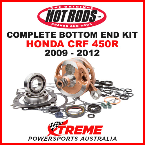 Hot Rods Honda CRF450R CRF 450R 2009-2012 Complete Bottom End Kit CBK0124