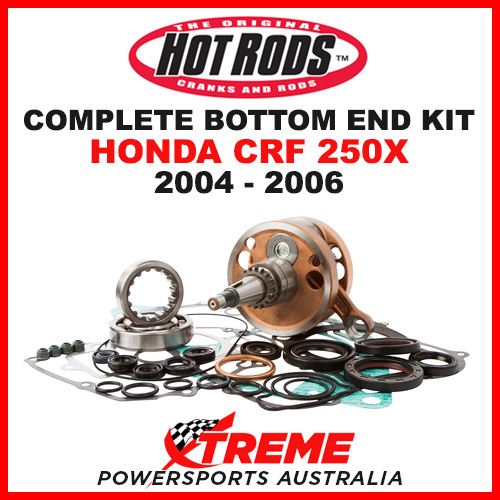 Hot Rods Honda CRF250X CRF 250X 2004-2006 Complete Bottom End Kit CBK0126