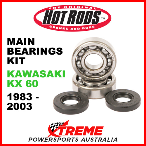 Hot Rods Kawasaki KX60 KX 60 1983-2003 Main Bearing Kit H-K004