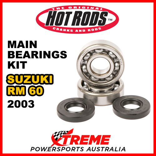 Hot Rods For Suzuki RM60 RM 60 2003 Main Bearing Kit H-K004