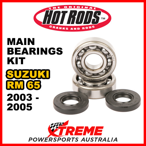 Hot Rods For Suzuki RM65 RM 65 2003-2005 Main Bearing Kit H-K004