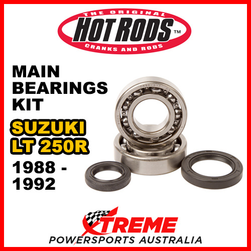 Hot Rods For Suzuki LT250R LT 250R 1988-1992 Main Bearing Kit H-K016