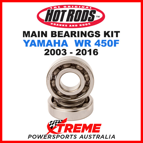 Hot Rods Yamaha WR450F WR 450F 2003-2016 Main Bearing Kit H-K022