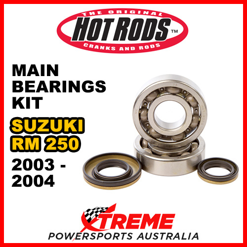 Hot Rods For Suzuki RM250 RM 250 2003-2004 Main Bearing Kit H-K044