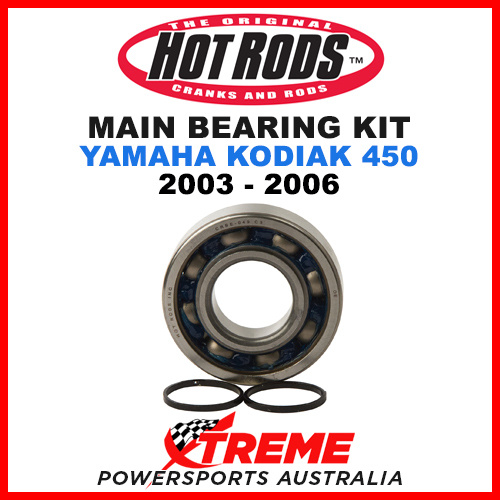 Hot Rods Yamaha Kodiak 450 ATV 2003-2006 Main Bearing Kit H-K081