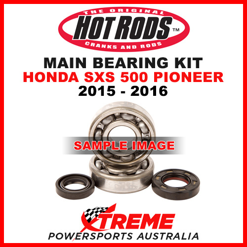 Hot Rods Honda SxS 500 Pioneer ATV 2015-2016 Main Bearing Kit H-K086