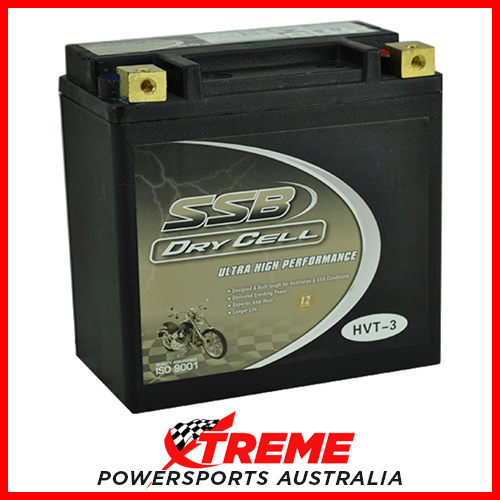 SSB Ultra Performance 12V 300CCA HVT-3 BMW R NINE T 2014-2016 AGM Battery 