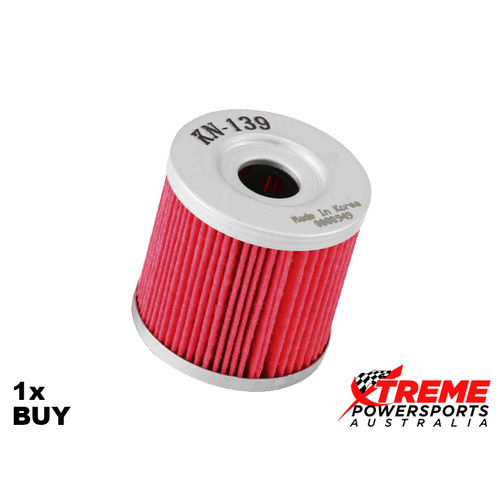 KN-139 Arctic Cat 400 DVX 2004-2008 Oil Filter Single