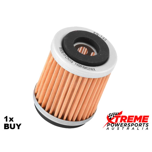 KN-143 Yamaha AG200 1984-2017 Oil Filter Single