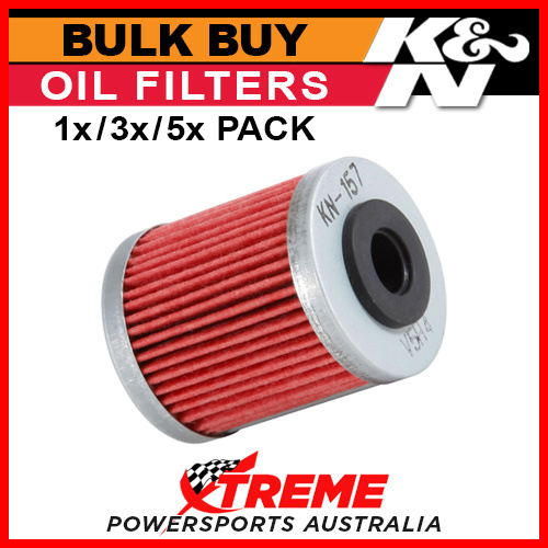 KN-157 KTM 690 DUKE R 2010-2011 Oil Filter 1x,3x,5x Pack Bulk Buy