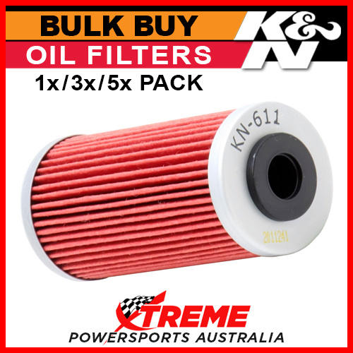 KN-611 Sherco 4.5 SM 2006-2007 Oil Filter 1x,3x,5x Pack Bulk Buy