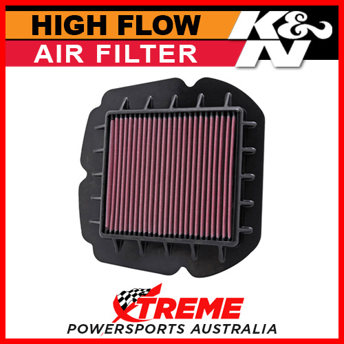 K&N High Flow Air Filter For Suzuki SFV650 Gladius LAMS 2013 KNSU6509