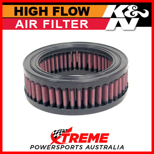 K&N High Flow Air Filter Triumph 650 T'BIRD 6T/TIGER TR6 R/BONNE' 63-72 KNTB0100