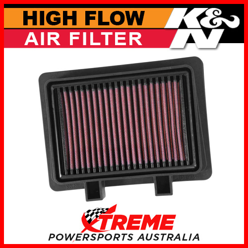 K&N High Flow Air Filter For Suzuki DL1000 V-STROM 2015-2017 KSU-1014