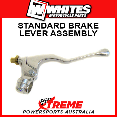 Whites Honda XR250 R 1986-2004 Thick Brake Lever Assembly Polished LAXR135P