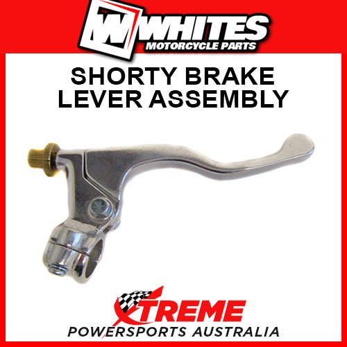 Whites Honda XR250 R 1986-2004 Shorty Brake Lever Assembly Polished LAXR140P