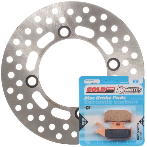 Brake Disc & Pad Left Kit for Suzuki LTA500AXi POWER STEERING KING QUAD 17-18