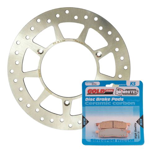 Brake Disc & Pad Front Kit for Yamaha YZ85 Small Wheel 2002-2019 2020 2021 2022