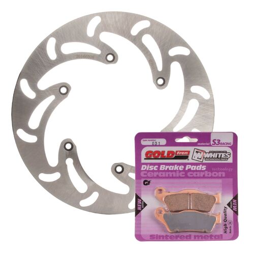 Brake Disc & Pad Front Kit for KTM 250 SXF 2005-2006