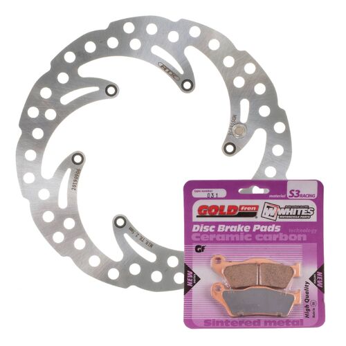 Brake Disc & Pad Front Kit Wave for KTM 250 SXF 2005-2006