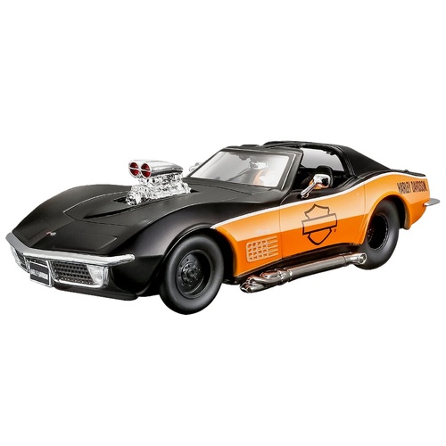 1.24 Maisto Corvette 1970 Bike Model