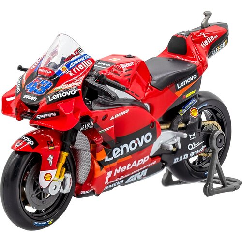 1.18 Maisto Lenovo Ducati Team Jack Miller 2022 Bike Model