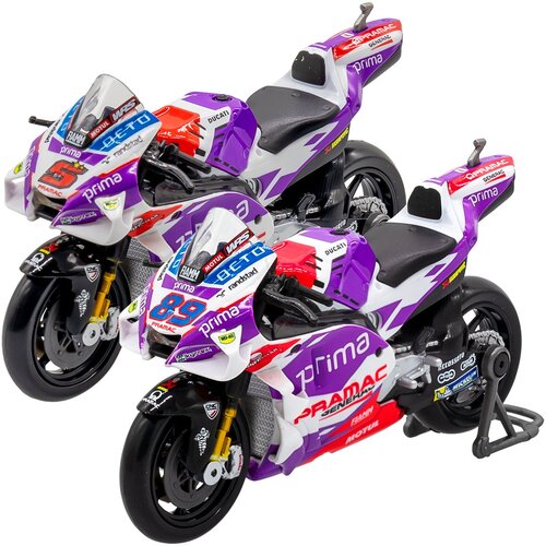 1.18 Maisto Pramac Ducati Team Martin/Zarco 2022 Bike Model