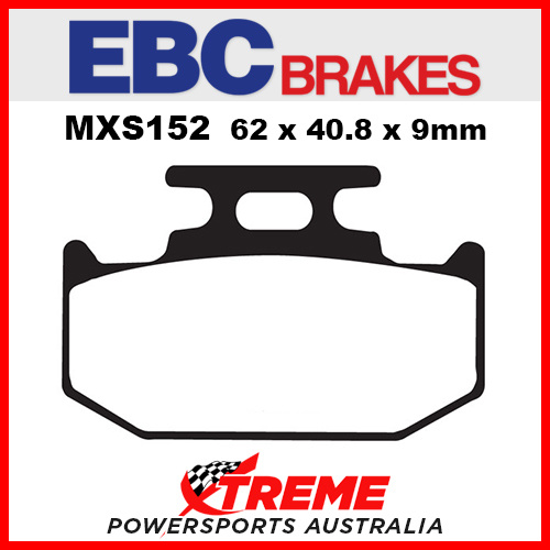 EBC Kawasaki KDX200 1989-1994 MXS Sintered Race Rear Brake Pad Set MXS152