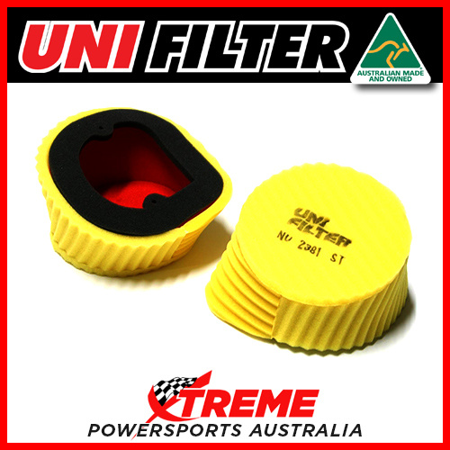 Unifilter Kawasaki KX 250 1991 ProComp 2 Foam Air Filter