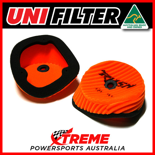 Unifilter KTM MX250 250 2-Stroke 2004-2007 O2 Rush Foam Air Filter