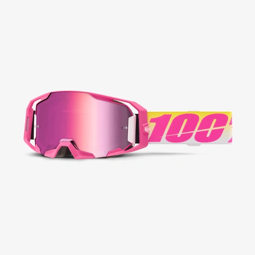 100-Percent Adult ARMATIC 'Sellar' Goggles Mirror Pink Lens