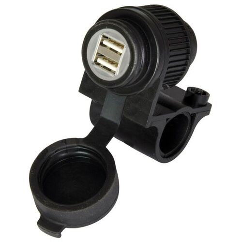 Oxford Usb Dual Socket - H/Bar Mount