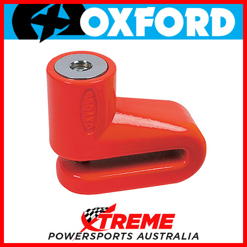 Oxford Security Orange Junior Scooter Disc Lock MX Motorcycle Bike