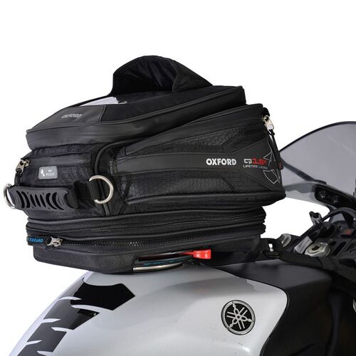 Oxford Q15r Quick Release Tank Bag Black