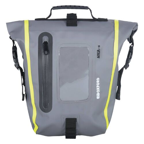 Oxford Aqua Luggage M8 Tank Pack Black/Gry/Fluo