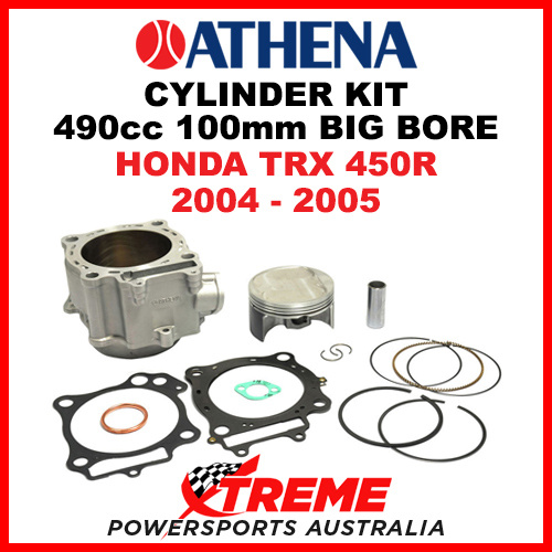 Athena Honda TRX 450R 2004-2005 Cylinder Kit 480cc ø 97 Big Bore P400210100007