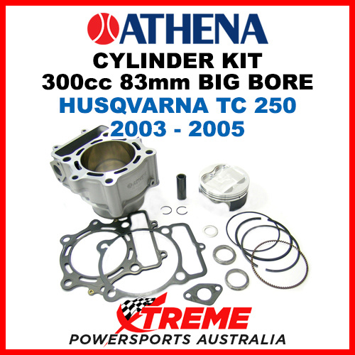 Athena Husqvarna TC 250 2003-2005 Cylinder Kit 300cc ø 83 Big Bore P400220100002