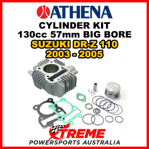 Athena For Suzuki DR-Z 110 2003-2005 Cylinder Kit 130cc ø 57 Big Bore P400250100005