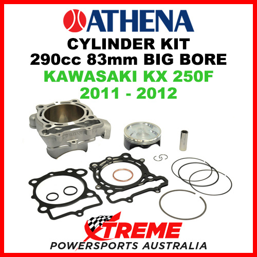 Athena Kawasaki KX250F 2011-2012 Cylinder Kit 290cc C8 83 Big Bore P400250100018