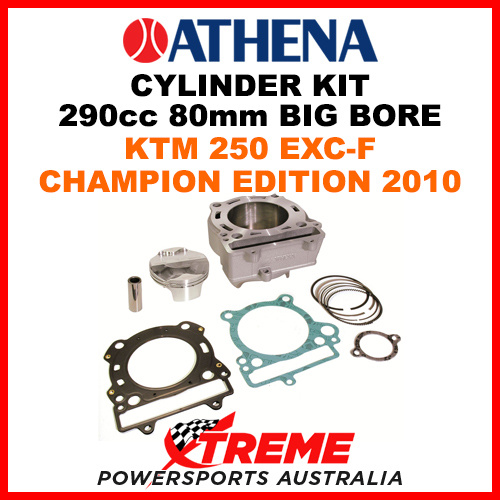 Athena KTM 250 EXC-F Champion Edition 2010 Cylinder Kit 290cc C8 80 Big Bore