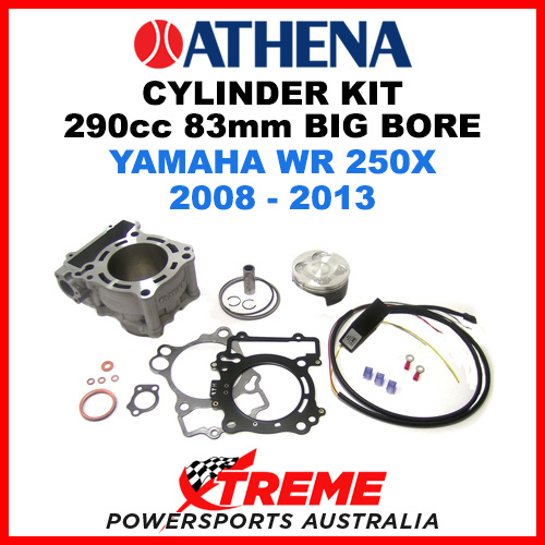 Athena Yamaha WR 250X 2008-2013 Cylinder Kit 290cc ø 83 Big Bore P400485100032