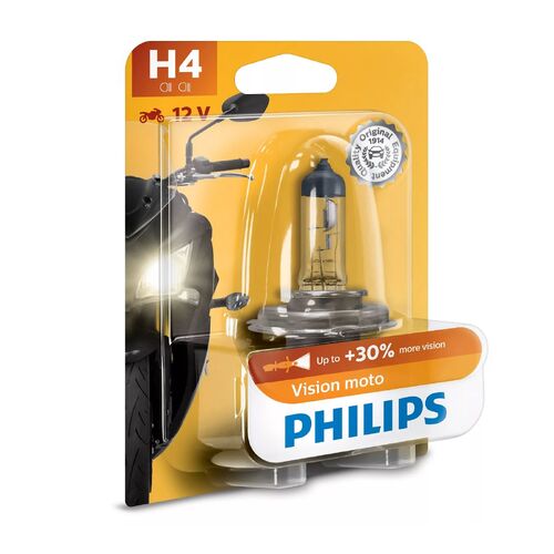 Philips Vision Moto 60/50W Bulb for Aprilia 650 MOTO 6 5 2000