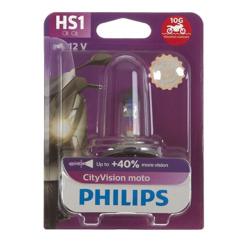 Philips City Vision 12V 35/35W Bulb for Honda MSX125 Grom 2014-2022